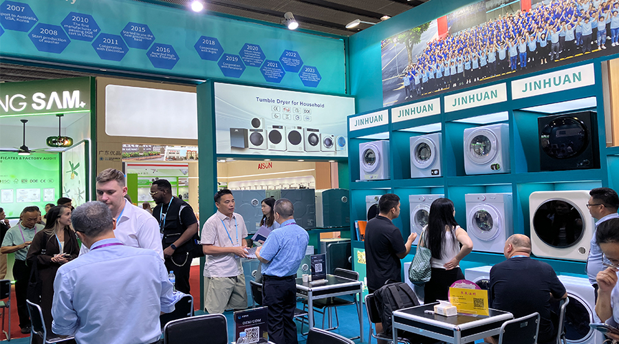 廣交會(huì)新老朋友齊聚，金環(huán)電器展位人氣旺