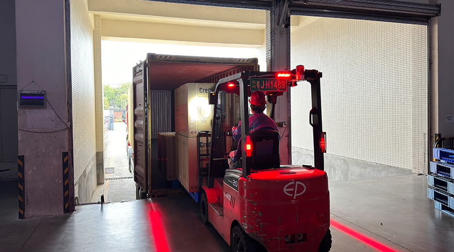 衣物烘干機出貨英國，開啟合作新篇