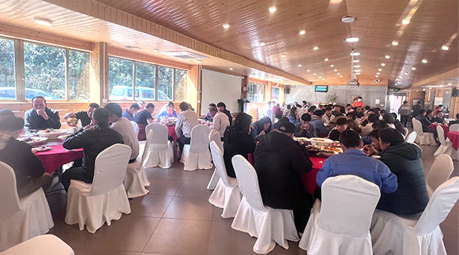 金環(huán)電器開工宴！吃飽喝足加油干迎戰(zhàn)2023！