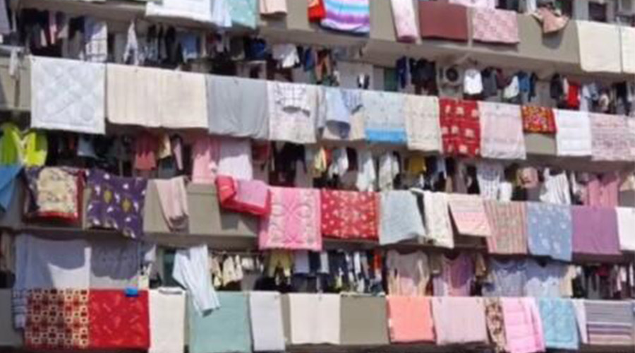 學(xué)校現(xiàn)曬被大場面！滾筒衣服烘干機(jī)即烘即干大件棉被 便捷好用