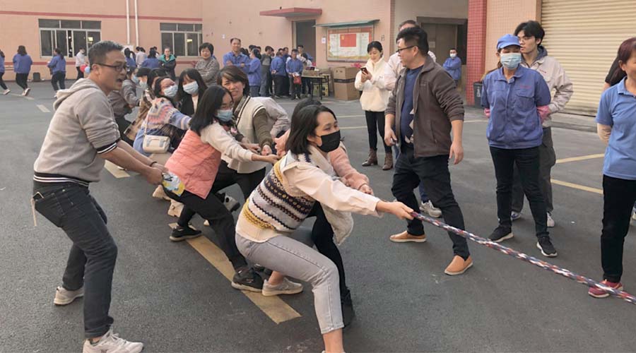 凝心聚力 辭舊迎新！金環(huán)電器開展跨年文娛活動