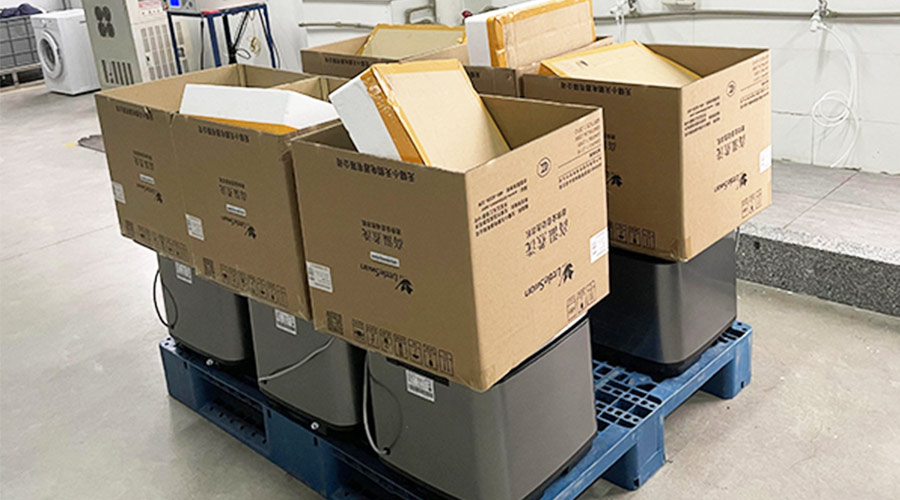 高質(zhì)量 低返工率！順利完成客戶迷你洗衣機(jī)驗(yàn)貨