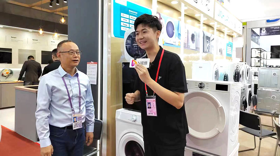 廣交會熱點！央視、新華網(wǎng)等媒體聚焦金環(huán)電器滾筒干衣機(jī)