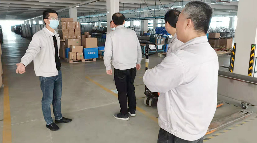 查隱患 防事故！金環(huán)電器領(lǐng)導(dǎo)開展節(jié)前安全檢查