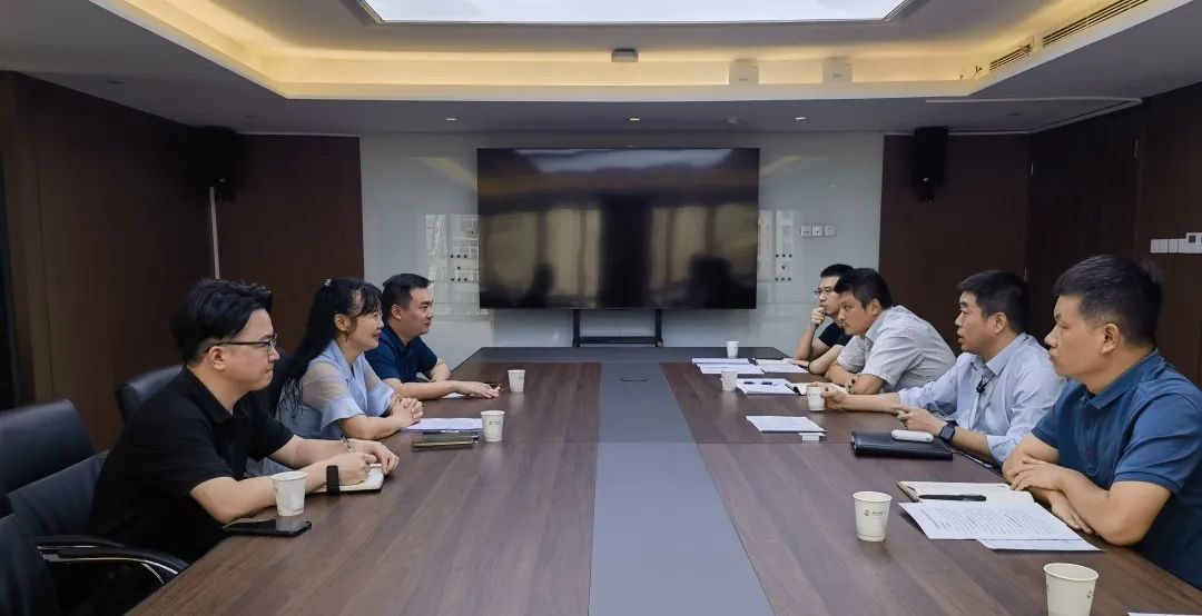 公司與經(jīng)開渭北發(fā)展集團(tuán)、渭北建設(shè)集團(tuán)座談交流